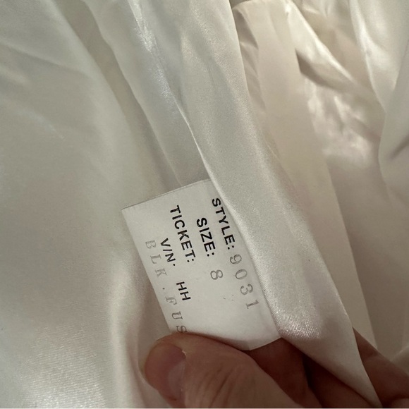 Blush Prom by Alexia Dress Strapless Zebra Print w/ Pink Sequins Formal Size 8 - Picture 6 of 11